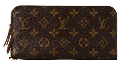 Louis Vuitton Long Wallet, &pound;295, Accessories, Brown, Canvas, Front view